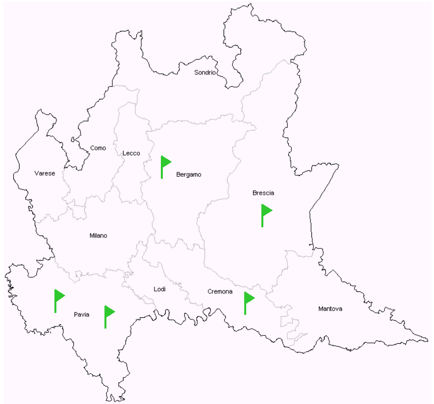 Impianti di Fitodepurazione realizzati in PIEMONTE