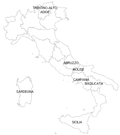 altre regioni italia